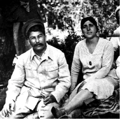 Stalin and Nadezhda Allilueva